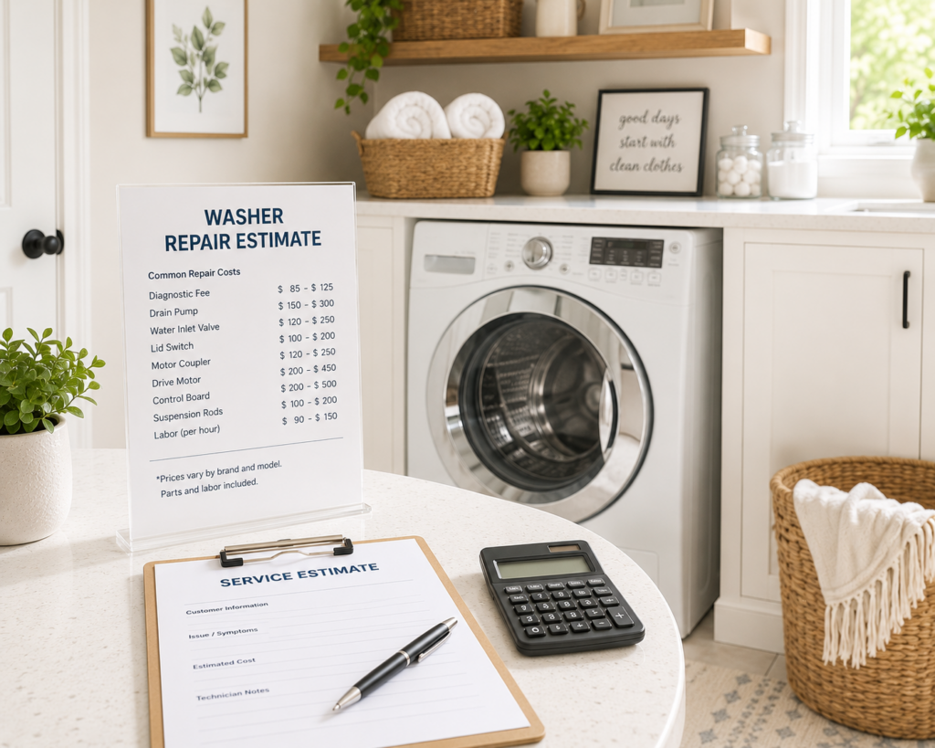 fisher paykel washer repair cost