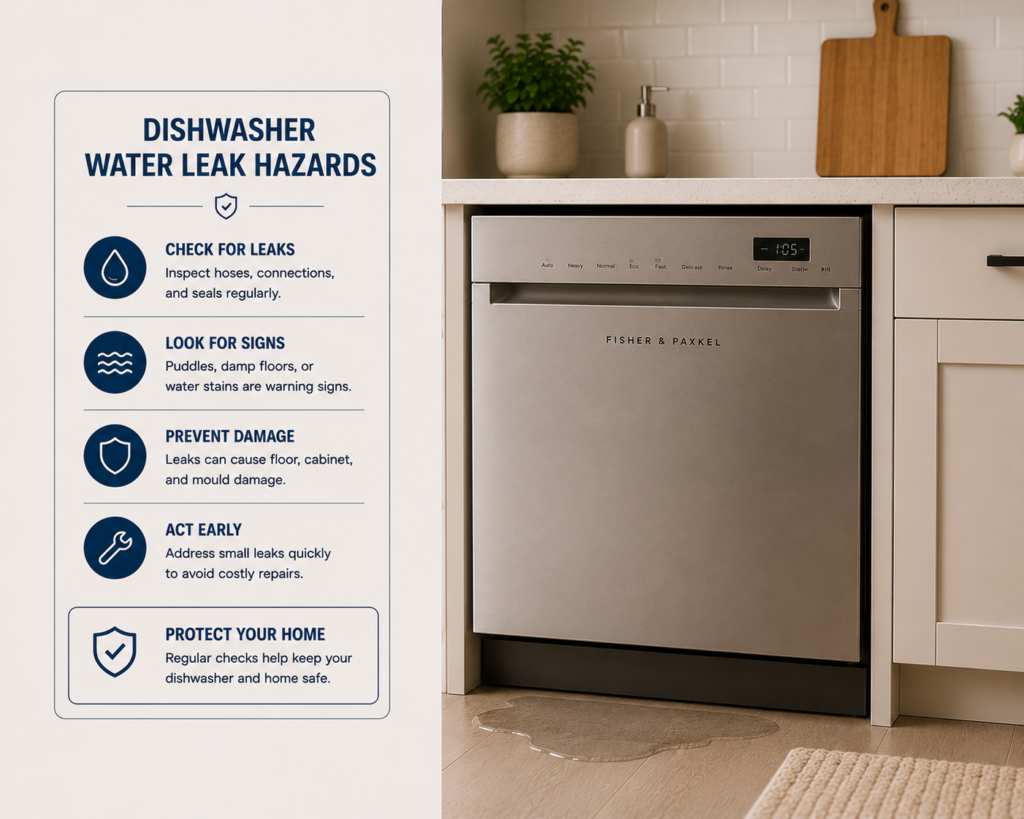 fisher paykel dishwasher safety